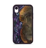 iPhone Xr Wood Phone Case - Corina (Purple, 799635)