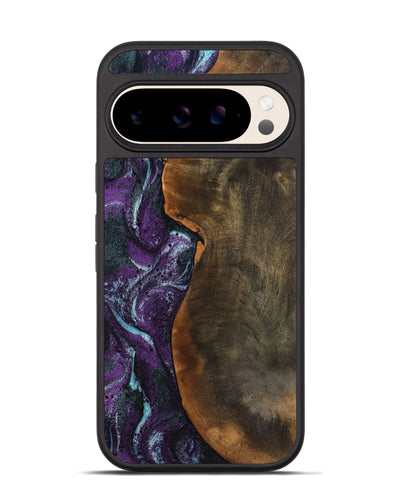 Pixel 10 Wood Phone Case - Corina (Purple, 799635)