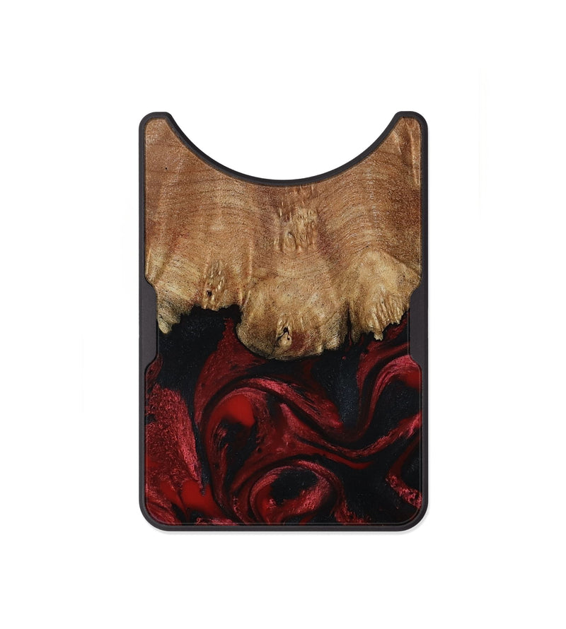 Alloy Wood Wallet - Peggy (Red, 799636)