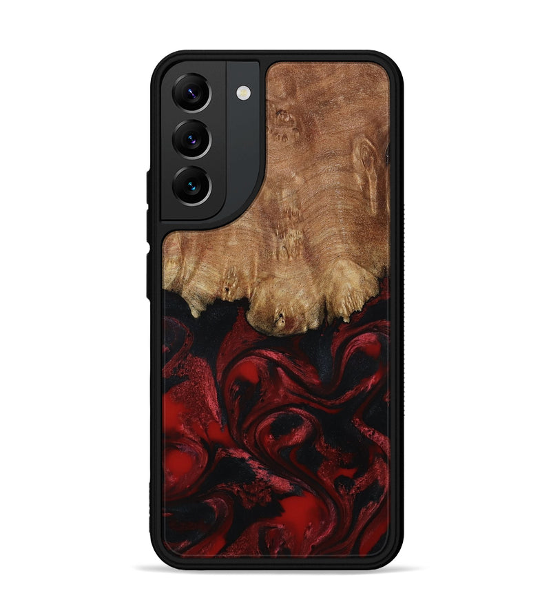 Galaxy S22 Plus Wood Phone Case - Peggy (Red, 799636)