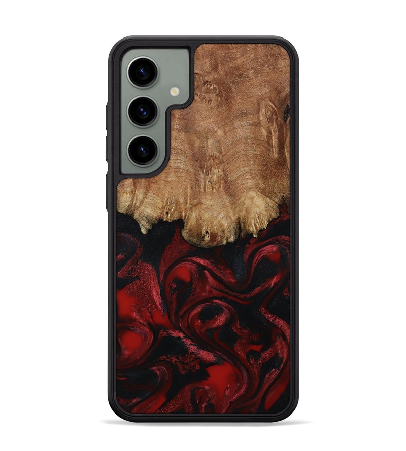 Galaxy S24 Plus Wood Phone Case - Peggy (Red, 799636)