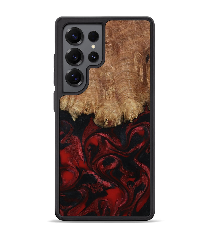 Galaxy S25 Ultra Wood Phone Case - Peggy (Red, 799636)