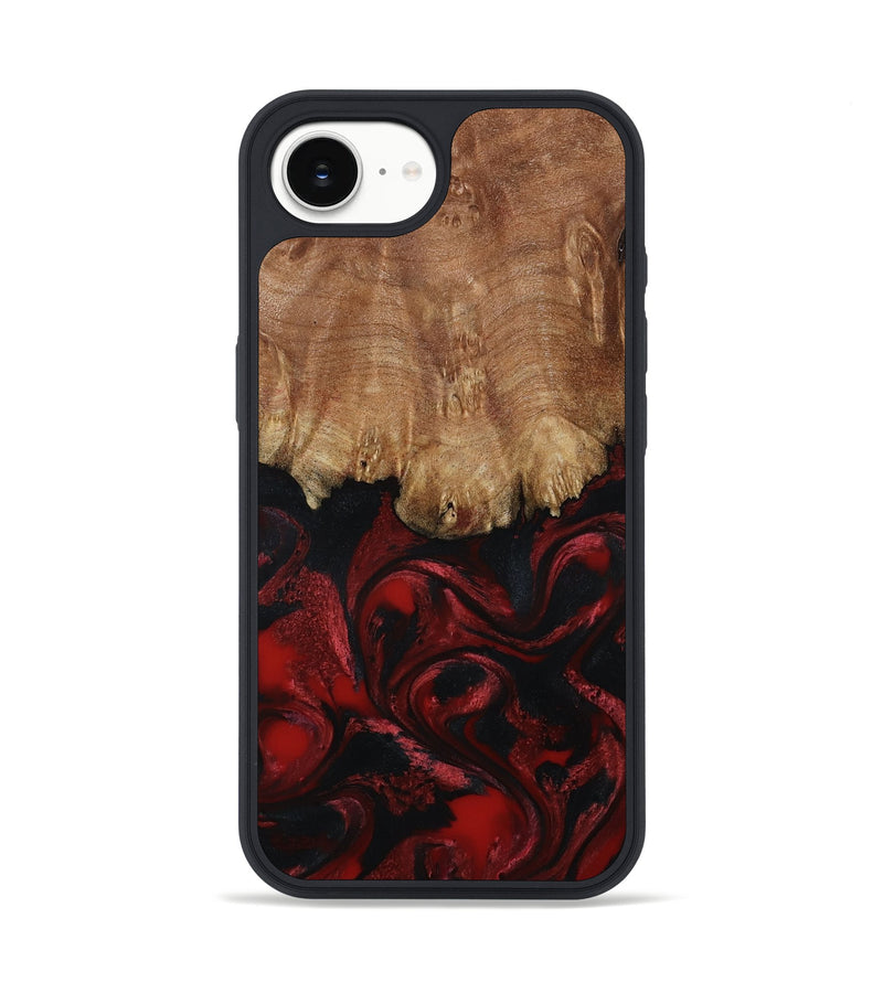 iPhone 16e Wood Phone Case - Peggy (Red, 799636)