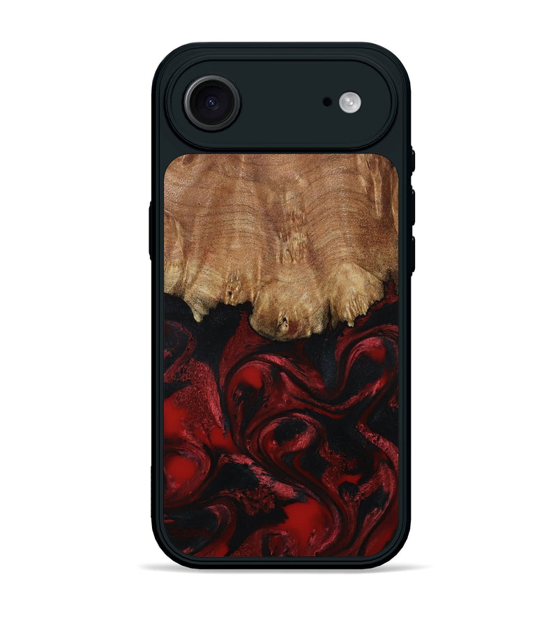 iPhone 17 Air Wood Phone Case - Peggy (Red, 799636)