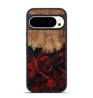 Pixel 9 Pro Wood Phone Case - Peggy (Red, 799636)
