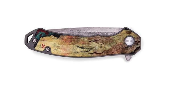 EDC Wood Pocket Knife - Rufus (Red, 799637)