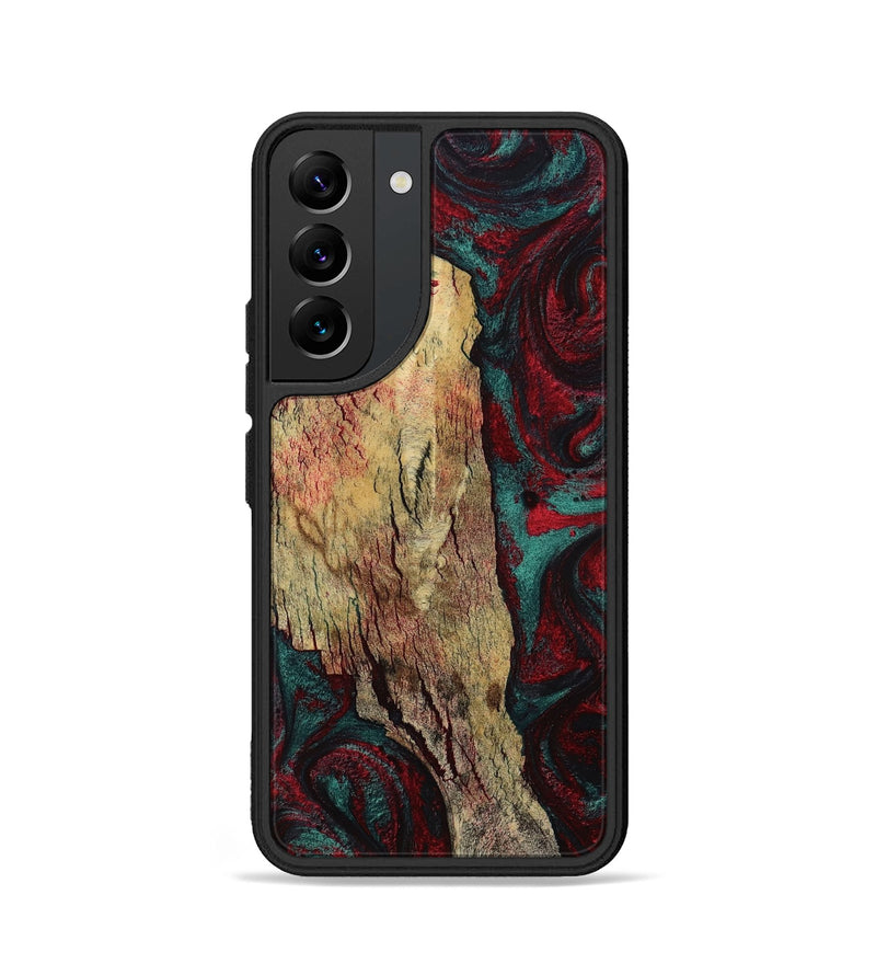 Galaxy S22 Wood Phone Case - Rufus (Red, 799637)