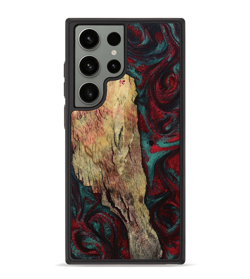 Galaxy S23 Ultra Wood Phone Case - Rufus (Red, 799637)