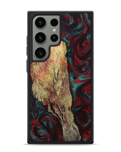 Galaxy S24 Ultra Wood Phone Case - Rufus (Red, 799637)