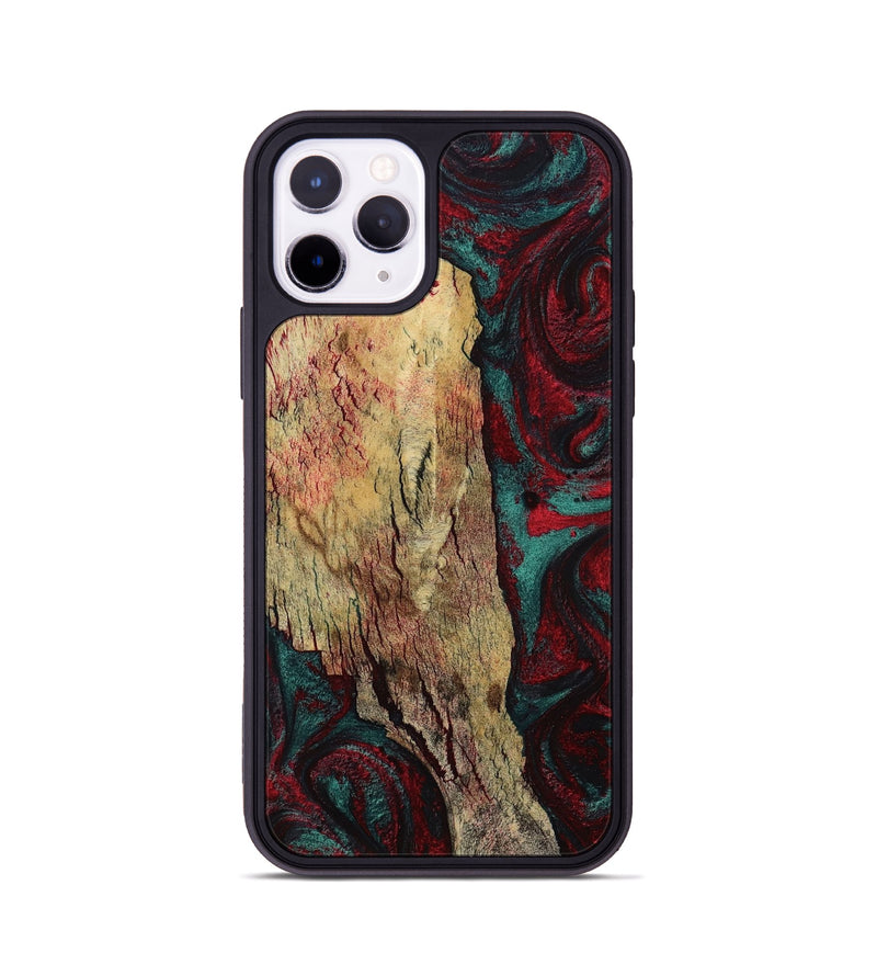 iPhone 11 Pro Wood Phone Case - Rufus (Red, 799637)