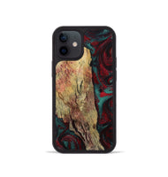 iPhone 12 mini Wood Phone Case - Rufus (Red, 799637)