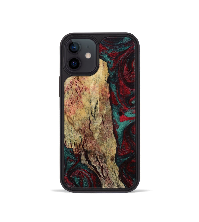 iPhone 12 mini Wood Phone Case - Rufus (Red, 799637)