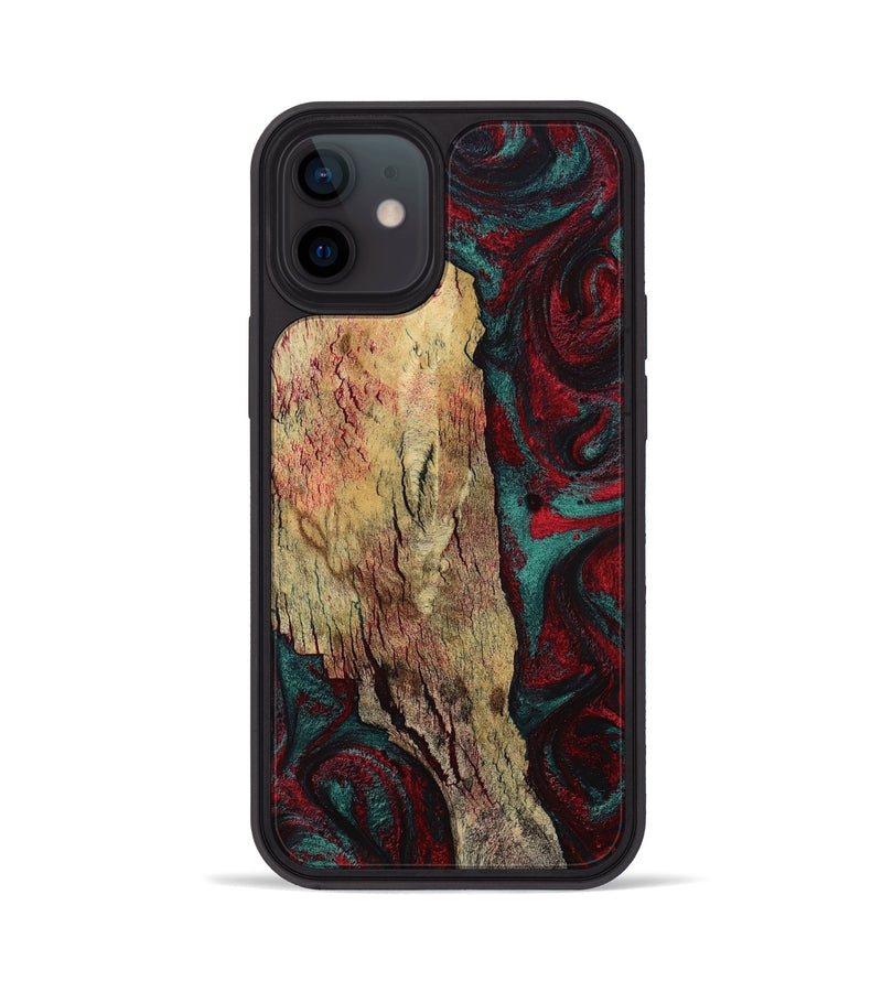 iPhone 12 Wood Phone Case - Rufus (Red, 799637)