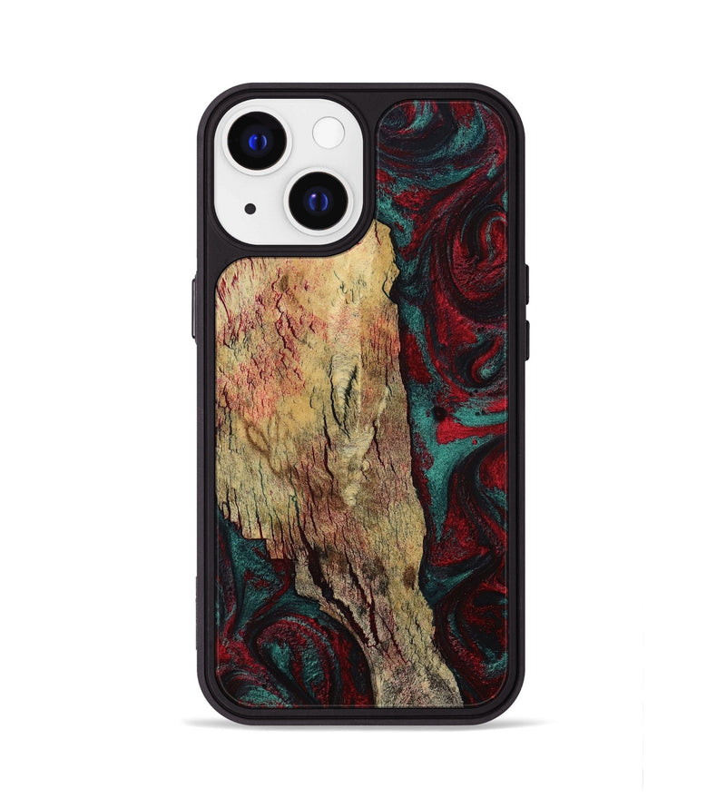 iPhone 13 Wood Phone Case - Rufus (Red, 799637)