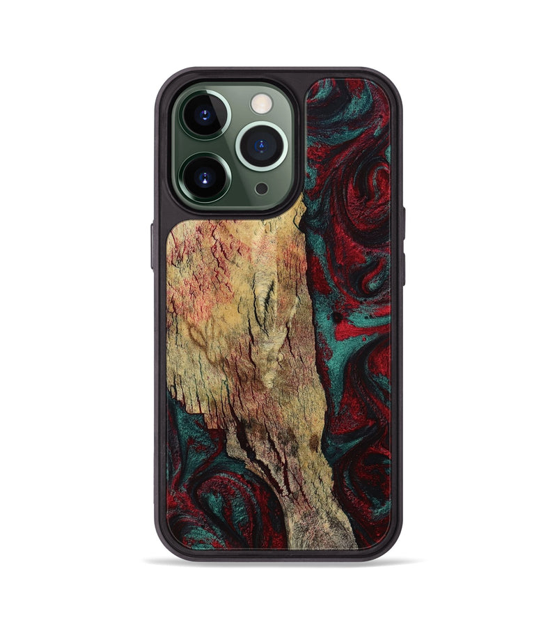 iPhone 13 Pro Wood Phone Case - Rufus (Red, 799637)