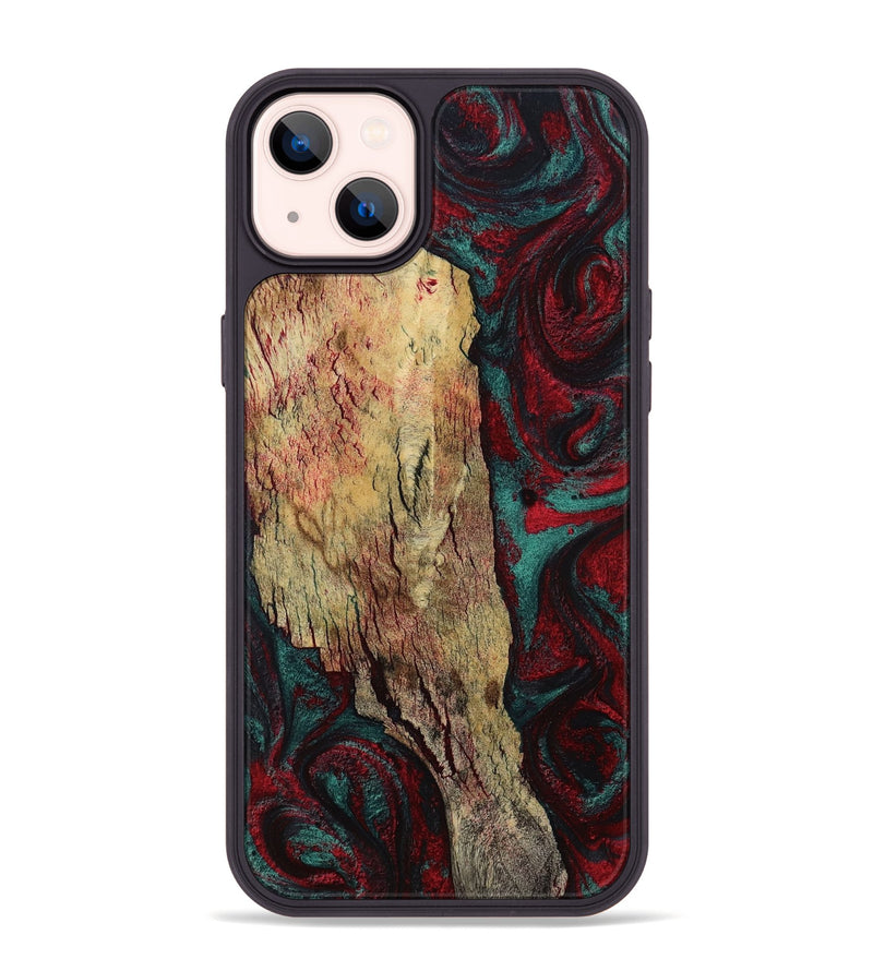 iPhone 14 Plus Wood Phone Case - Rufus (Red, 799637)
