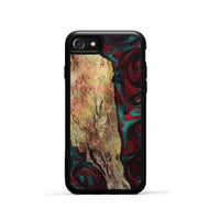 iPhone SE Wood Phone Case - Rufus (Red, 799637)