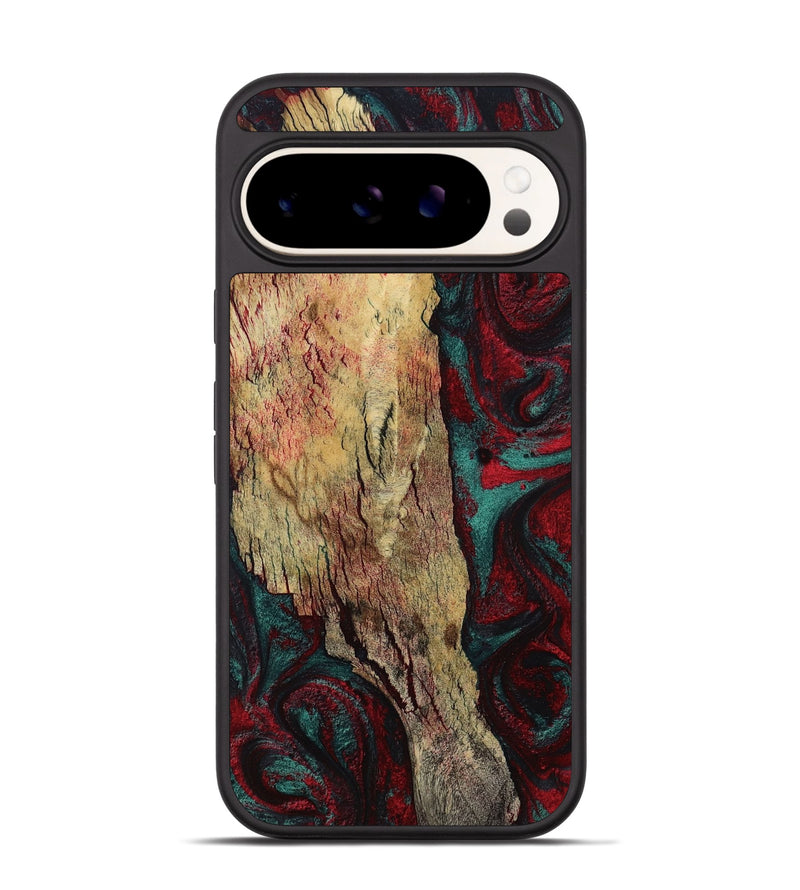 Pixel 9 Wood Phone Case - Rufus (Red, 799637)