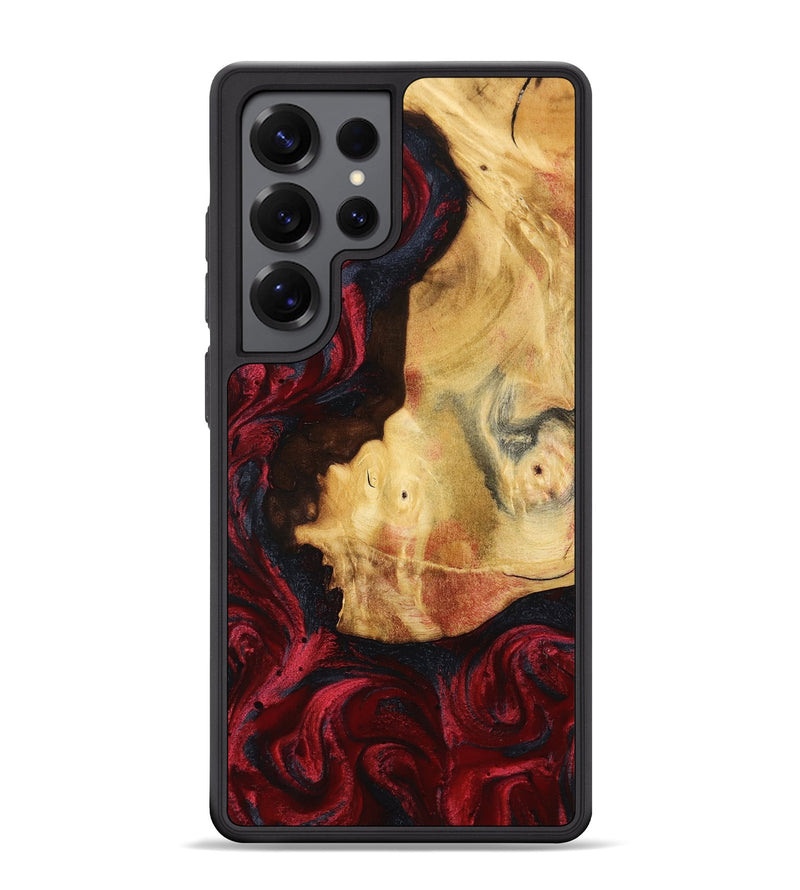 Galaxy S25 Ultra Wood Phone Case - Julisa (Red, 799638)