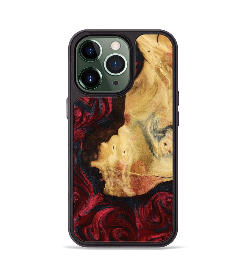 iPhone 13 Pro Wood Phone Case - Julisa (Red, 799638)