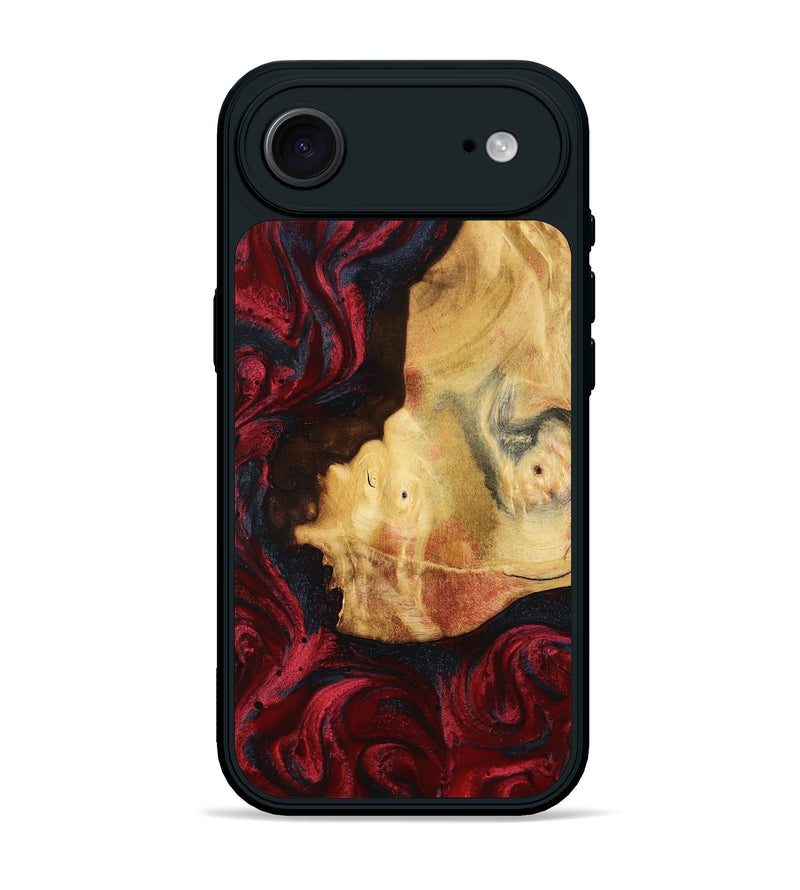 iPhone 17 Air Wood Phone Case - Julisa (Red, 799638)