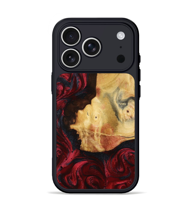 iPhone 17 Pro Wood Phone Case - Julisa (Red, 799638)