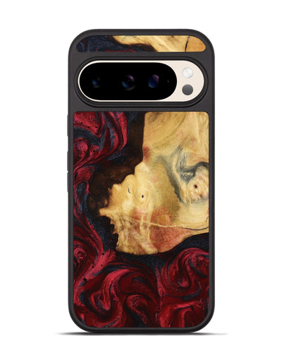 Pixel 10 Wood Phone Case - Julisa (Red, 799638)