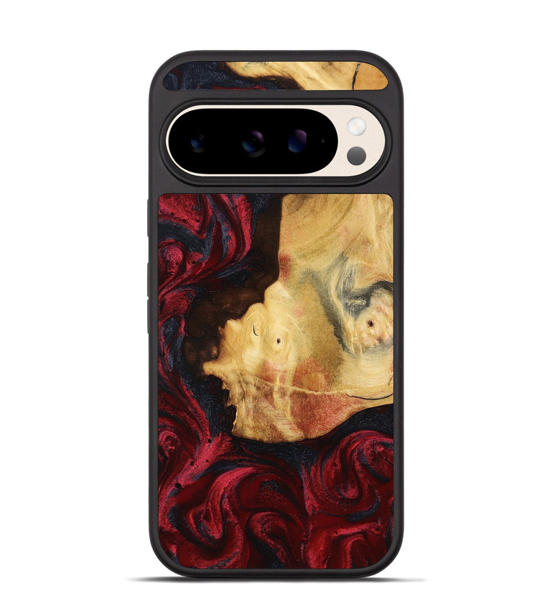 Pixel 10 Wood Phone Case - Julisa (Red, 799638)
