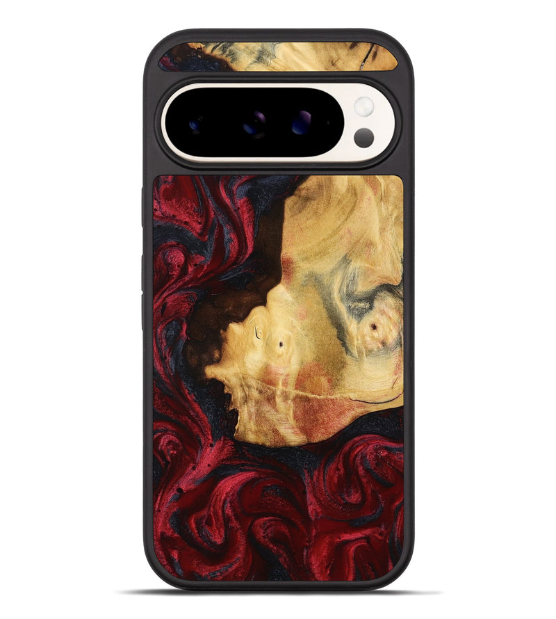 Pixel 10 Pro XL Wood Phone Case - Julisa (Red, 799638)