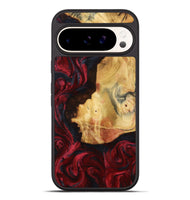 Pixel 9 Pro XL Wood Phone Case - Julisa (Red, 799638)