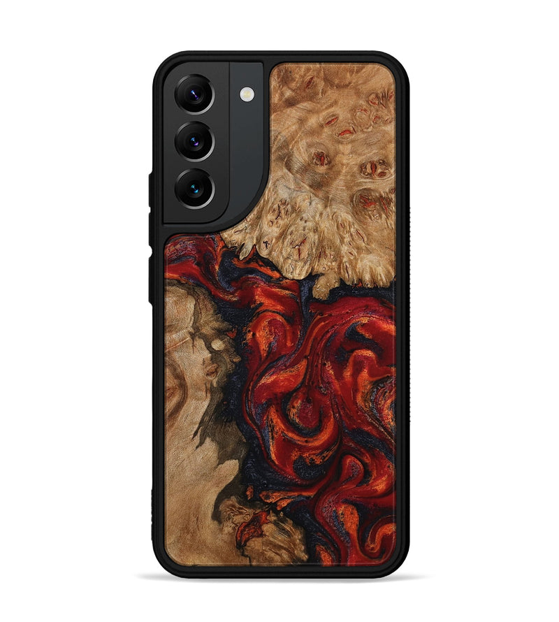 Galaxy S22 Plus Wood Phone Case - Otho (Red, 799639)
