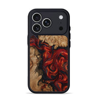 iPhone 17 Pro Wood Phone Case - Otho (Red, 799639)