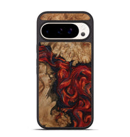 Pixel 9 Wood Phone Case - Otho (Red, 799639)
