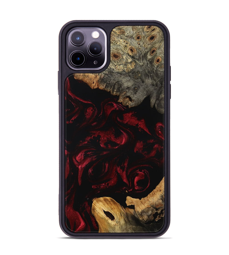 iPhone 11 Pro Max Wood Phone Case - Coleman (Red, 799640)