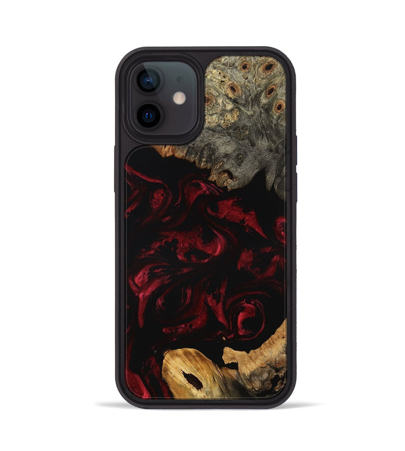 iPhone 12 Wood Phone Case - Coleman (Red, 799640)