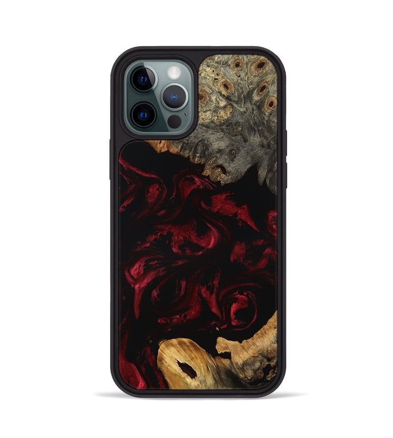 iPhone 12 Pro Wood Phone Case - Coleman (Red, 799640)
