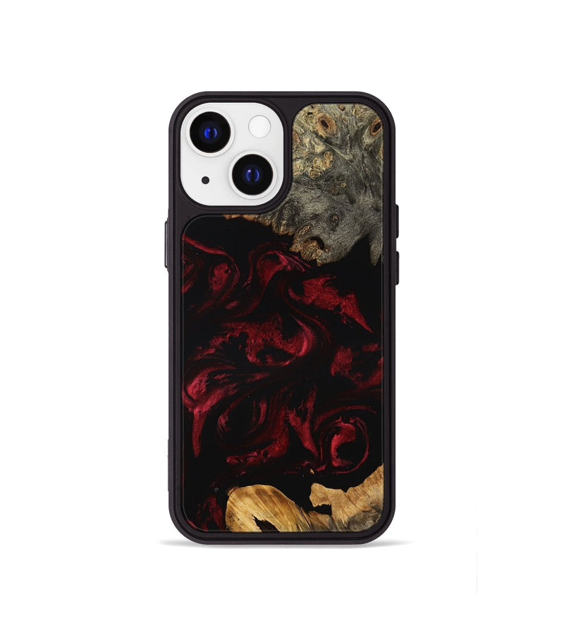 iPhone 13 mini Wood Phone Case - Coleman (Red, 799640)