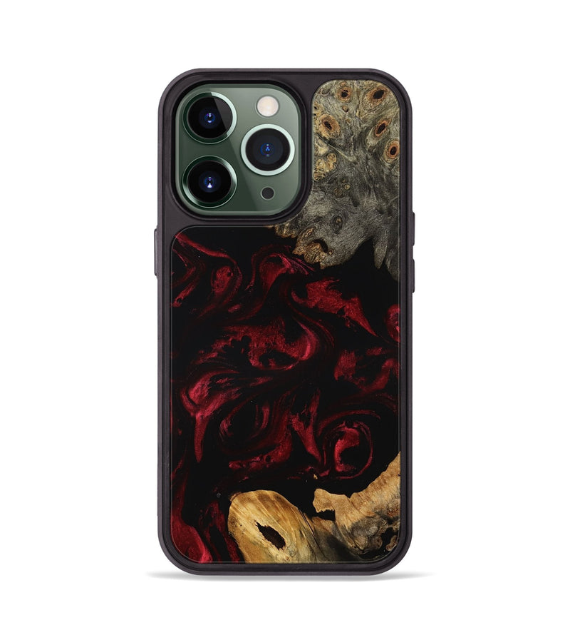 iPhone 13 Pro Wood Phone Case - Coleman (Red, 799640)