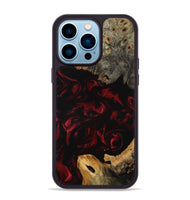 iPhone 14 Pro Max Wood Phone Case - Coleman (Red, 799640)