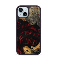 iPhone 15 Wood Phone Case - Coleman (Red, 799640)
