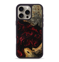 iPhone 16 Pro Max Wood Phone Case - Coleman (Red, 799640)