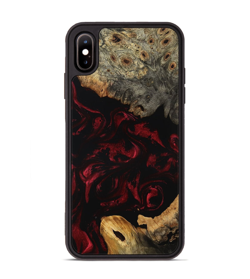 iPhone Xs Max Wood Phone Case - Coleman (Red, 799640)
