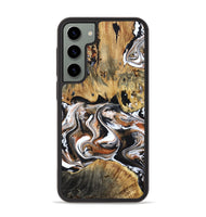 Galaxy S23 Plus Wood Phone Case - Lorene (Black & White, 799641)