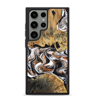 Galaxy S24 Ultra Wood Phone Case - Lorene (Black & White, 799641)