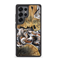 Galaxy S25 Ultra Wood Phone Case - Lorene (Black & White, 799641)