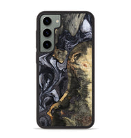 Galaxy S23 Plus Wood Phone Case - Rikki (Black & White, 799642)