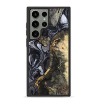 Galaxy S23 Ultra Wood Phone Case - Rikki (Black & White, 799642)