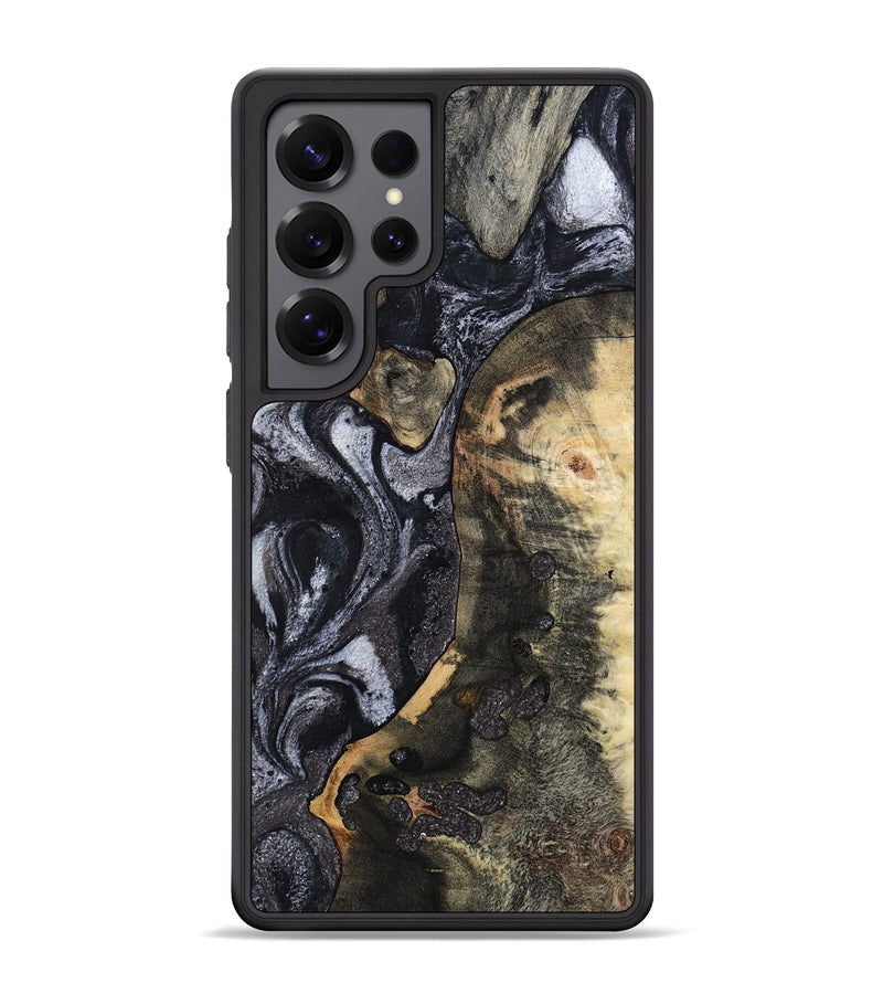 Galaxy S25 Ultra Wood Phone Case - Rikki (Black & White, 799642)