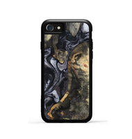 iPhone SE Wood Phone Case - Rikki (Black & White, 799642)