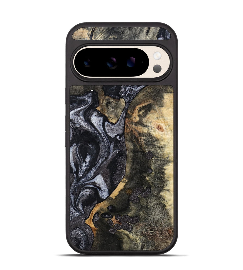 Pixel 10 Wood Phone Case - Rikki (Black & White, 799642)